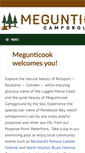 Mobile Screenshot of megunticookcampgrounds.com